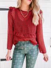 Load image into Gallery viewer, Home for the Holidays Blouse