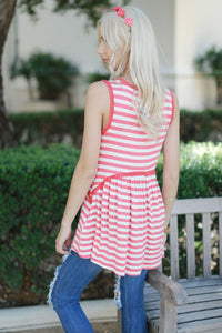 Sweet and Striped Tank