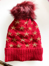 Load image into Gallery viewer, Starry Night Hat - Red