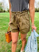 Load image into Gallery viewer, Fall Into Style Shorts - Olive