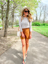 Load image into Gallery viewer, Fall Into Style Shorts - Camel