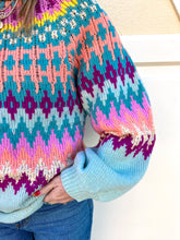 Load image into Gallery viewer, Falling in Love Fairisle Sweater