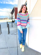 Load image into Gallery viewer, Falling in Love Fairisle Sweater