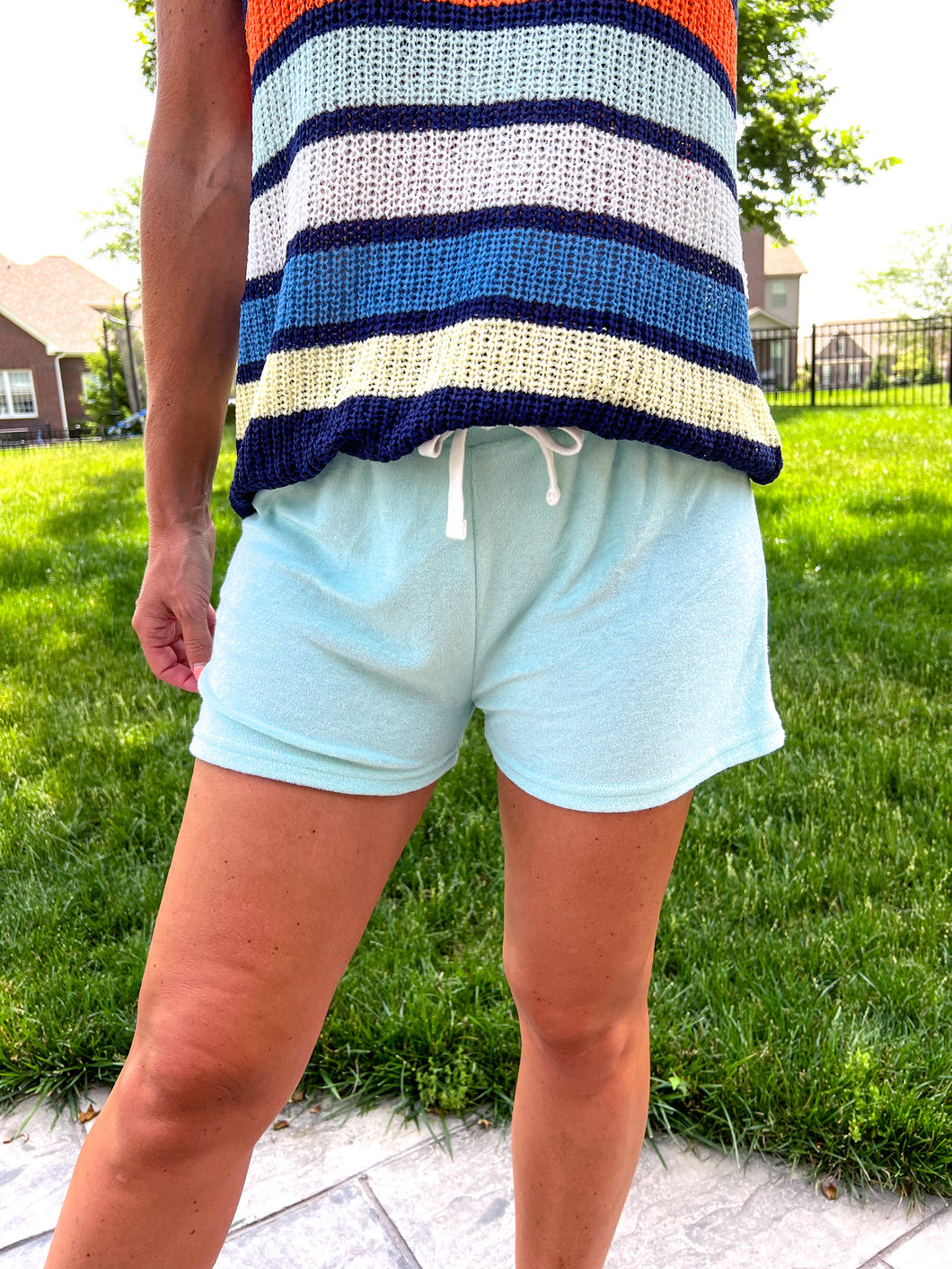 Poolside Terry Cloth Short